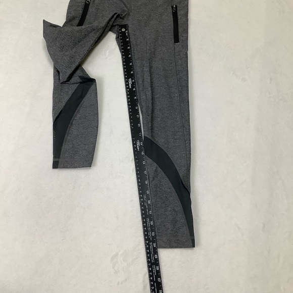 Lululemon Inspire Tight II Sz 4 Heathered Black / Boom Juice / Deep Coal - Picture 5 of 11